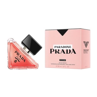 Frasco y caja de Prada Paradoxe Intense