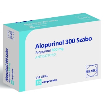 Allopurinol Szabo 300 Mg 30 Comprimidos