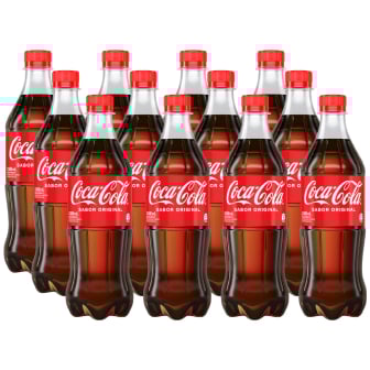 FUNDA X12 COCA COLA 600 CC.