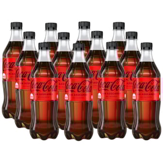 Funda Coca Cola Sin Azúcar 600 Ml 12 Unidades