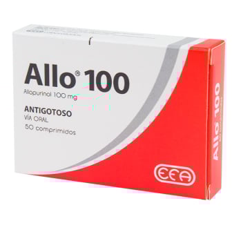 Allo 100 Mg 50 Comprimidos