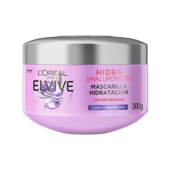 Mascarilla Capilar Elvive Hidra Rellenador con Ácido Hialurónico 300 g