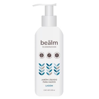 Jabón Líquido Beälm Para Manos Lagom 200 Ml 