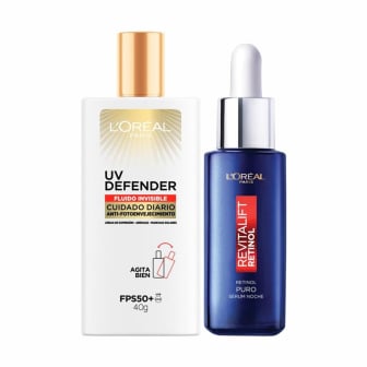 Combo L'Oréal Paris UV Defense & Care Pack