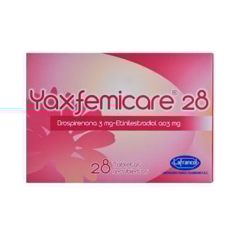 Yaxfemicare 28 Comprimidos