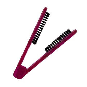 Cepillo Para El Pelo Alisador Top Premium Fucsia
