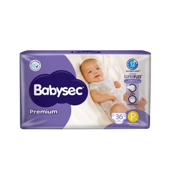 Pañales Babysec Premium
