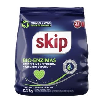 Jabón En Polvo Para Ropa Skip Ph Balance 2.5 Kg 