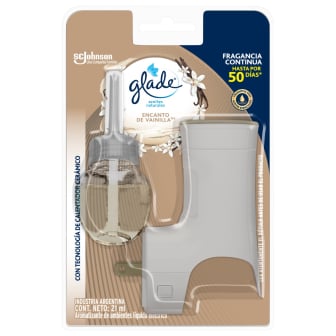 LIMPIADOR GLADE ACEITES NATURALES FULL VAINILLA 21 CC