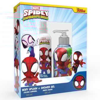 Body Splash Disney Spiderman 200 Ml + Shower Gel 280 Ml