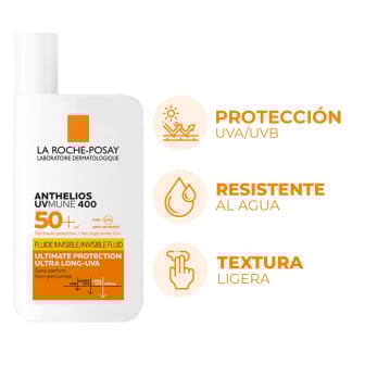 Protector Solar La Roche Posay Anthelios UVmune 400 Fluido FPS50+ 50 ml