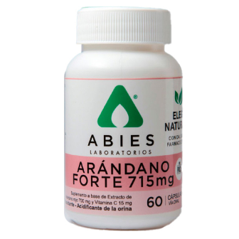 Arándanos Forte Abies 60 Cápsulas 715 Mg