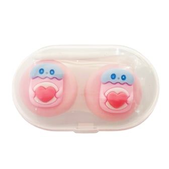 Estuche Safy Para Lentes De Contacto Rosa