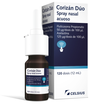 Corizán Dúo Spray Nasal 120 Dosis 12 Ml