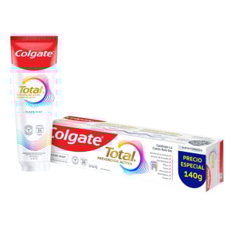 Pasta De Dientes Colgate Total Clean Mint 140 G