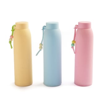 Botella Pastel Happy Paper 320 ml Colores Surtidos