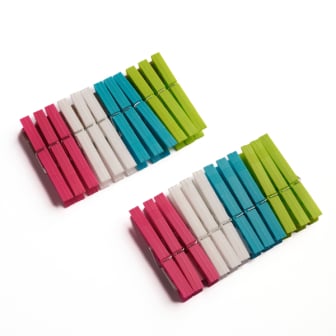 Palillos Hogui para Ropa 24 unidades