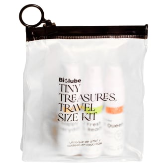 Kit Biolube Travel Size Loción Humectante V Happy Everyday 15 G + Desodorante V Fresh & Ready 15 G Y Sérum V Queen 15 G