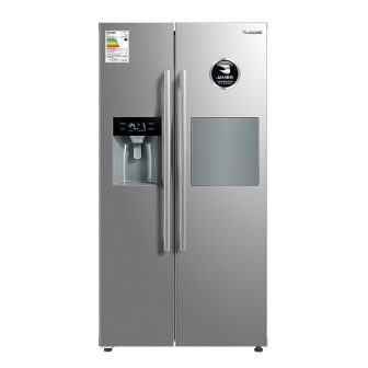 Heladera James Side By Side Rj 30 M Inoxidable 552 L