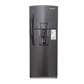 Heladera James Jm 560 Dark 429 L
