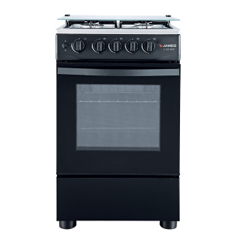 Cocina James C 506 Mnt A Gas 4 Hornallas Negra 