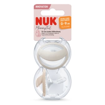 Set de Chupetes Nuk Mommyfeel 0 a 9 Meses 2 Unidades