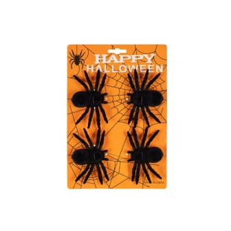 Arañas Trepadoras Decorativas Mis Petates Halloween Negras