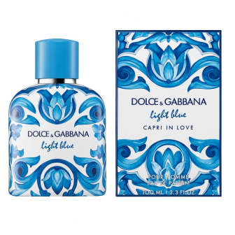 Perfume Dolce & Gabbana Light Blue Capri In Love Pour Men Edp 100 Ml