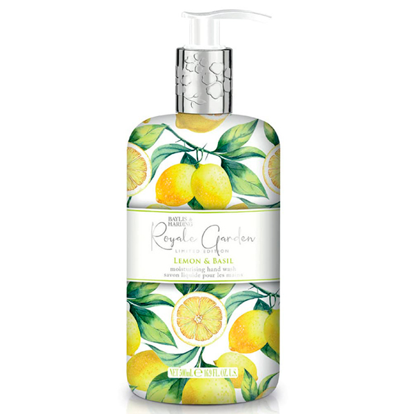 Jabón Líquido Baylis & Harding Royal Garden Lemon & Basil Manos 500 Ml 