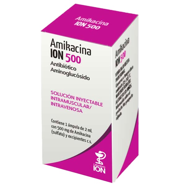 Ampolla Amikacine 500 Mg 1 Unidad