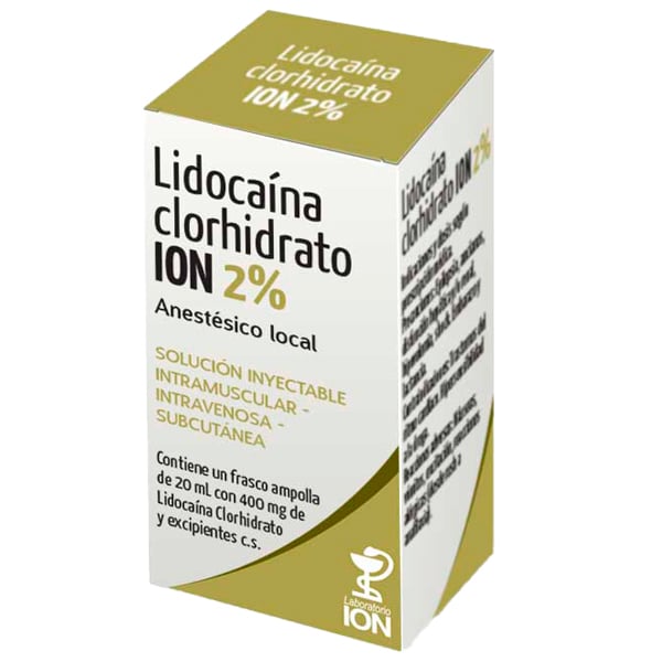 Lidocaina 2% Inyectable Ion