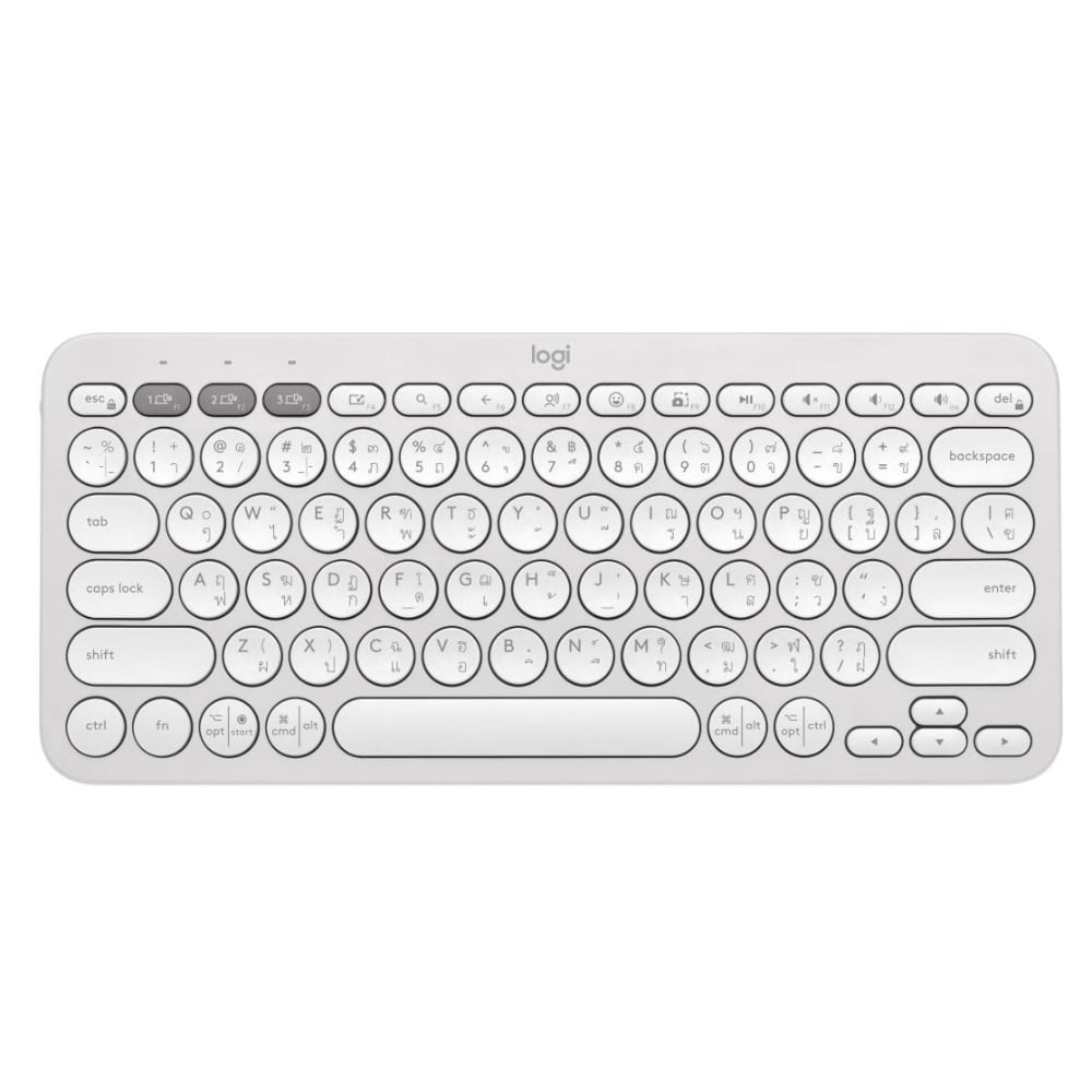 Teclado Inalámbrico Logitech K380s Blanco