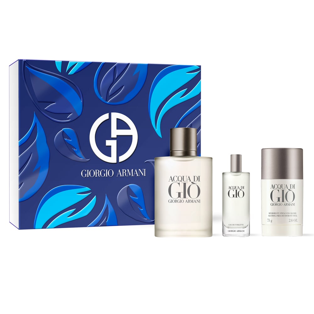 Cofre Perfume Giorgio Armani Acqua Di Gio Man Edt 100 Ml + Desodorante 75 G + Minitalla 15 Ml