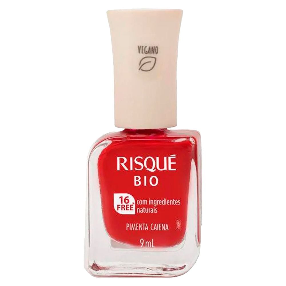 Esmalte Risqué Bio Pimenta Caiena 9 Ml