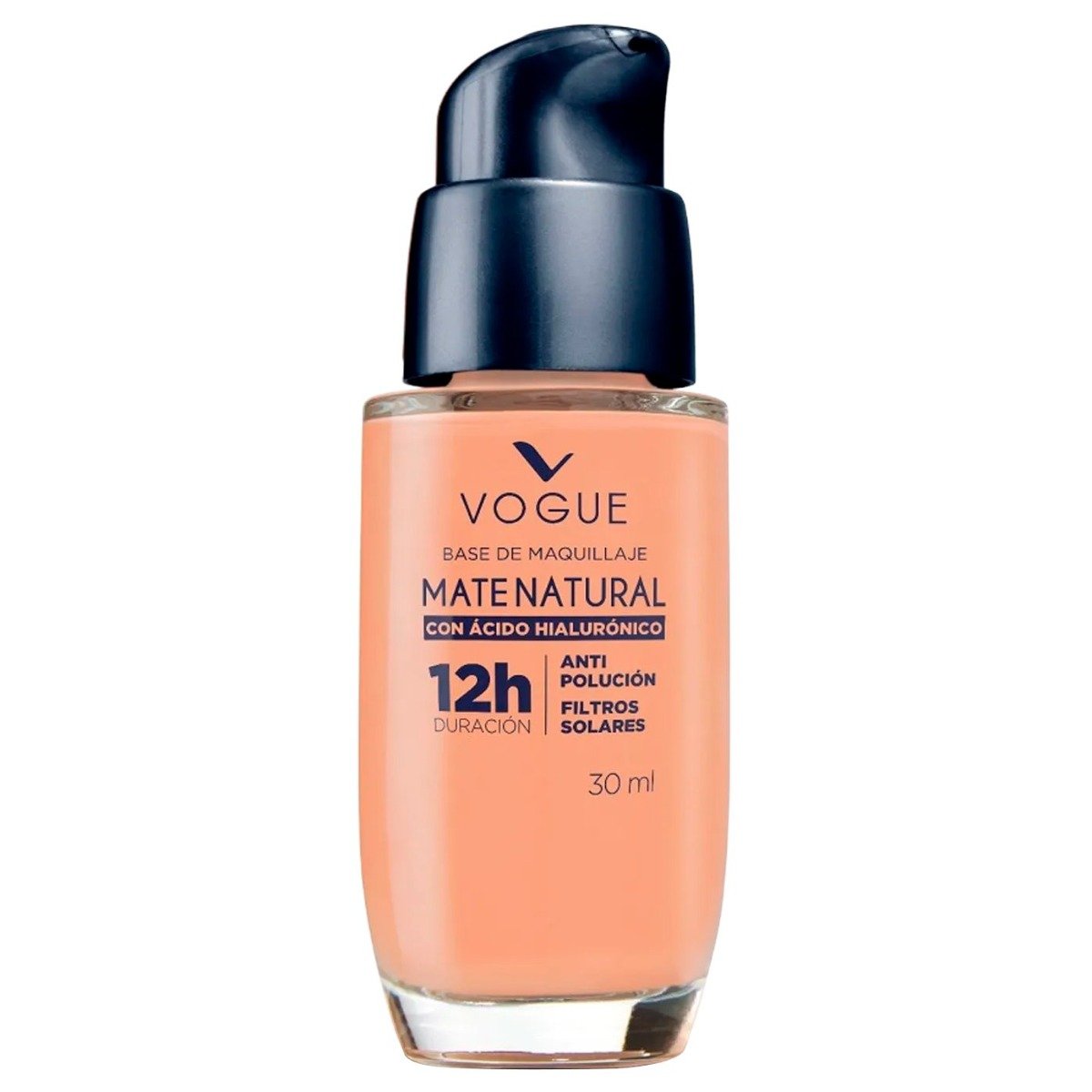 Base Vogue Mate Con ácido Hialurónico Avellana 30 Ml