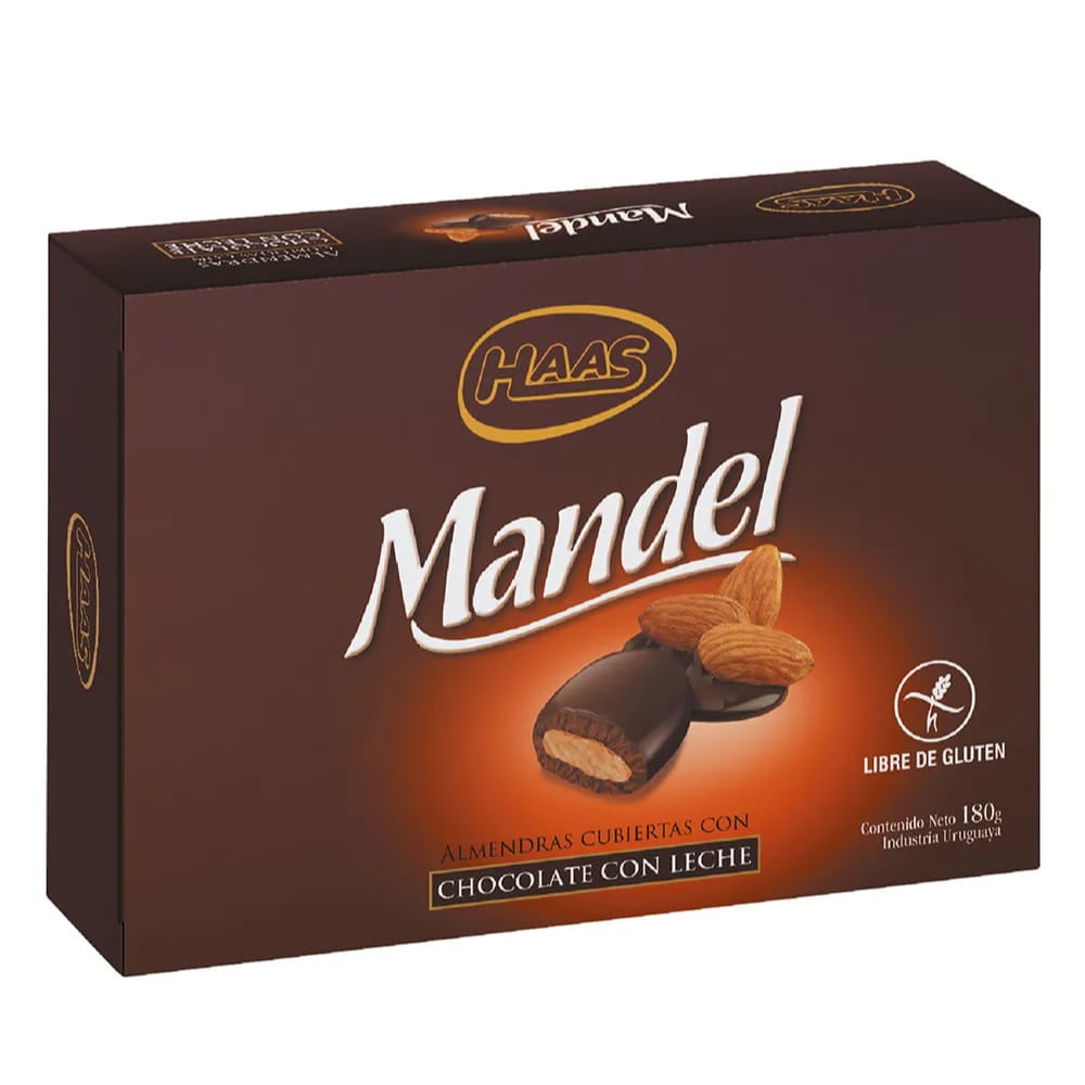 Almendras Con Chocolate Con Leche Haas Mandel 180 G