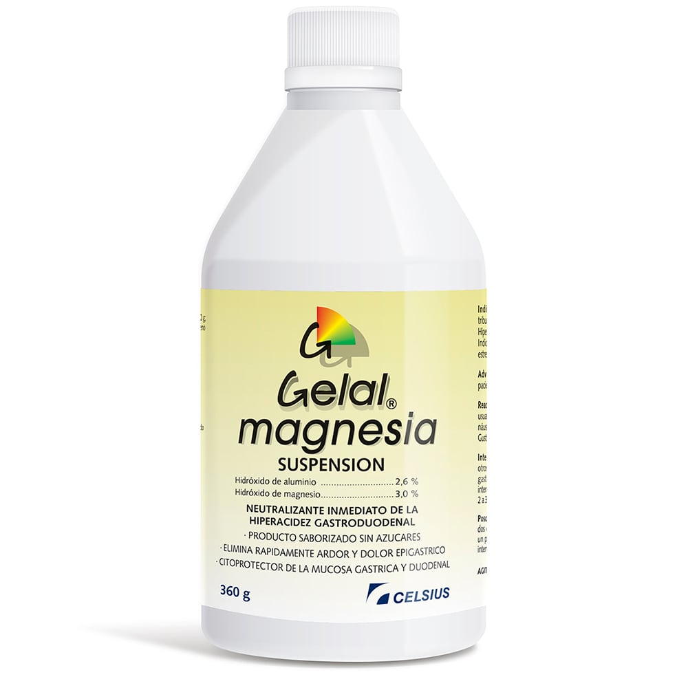 Gelal Magnesia Nf Suspensión 360 G