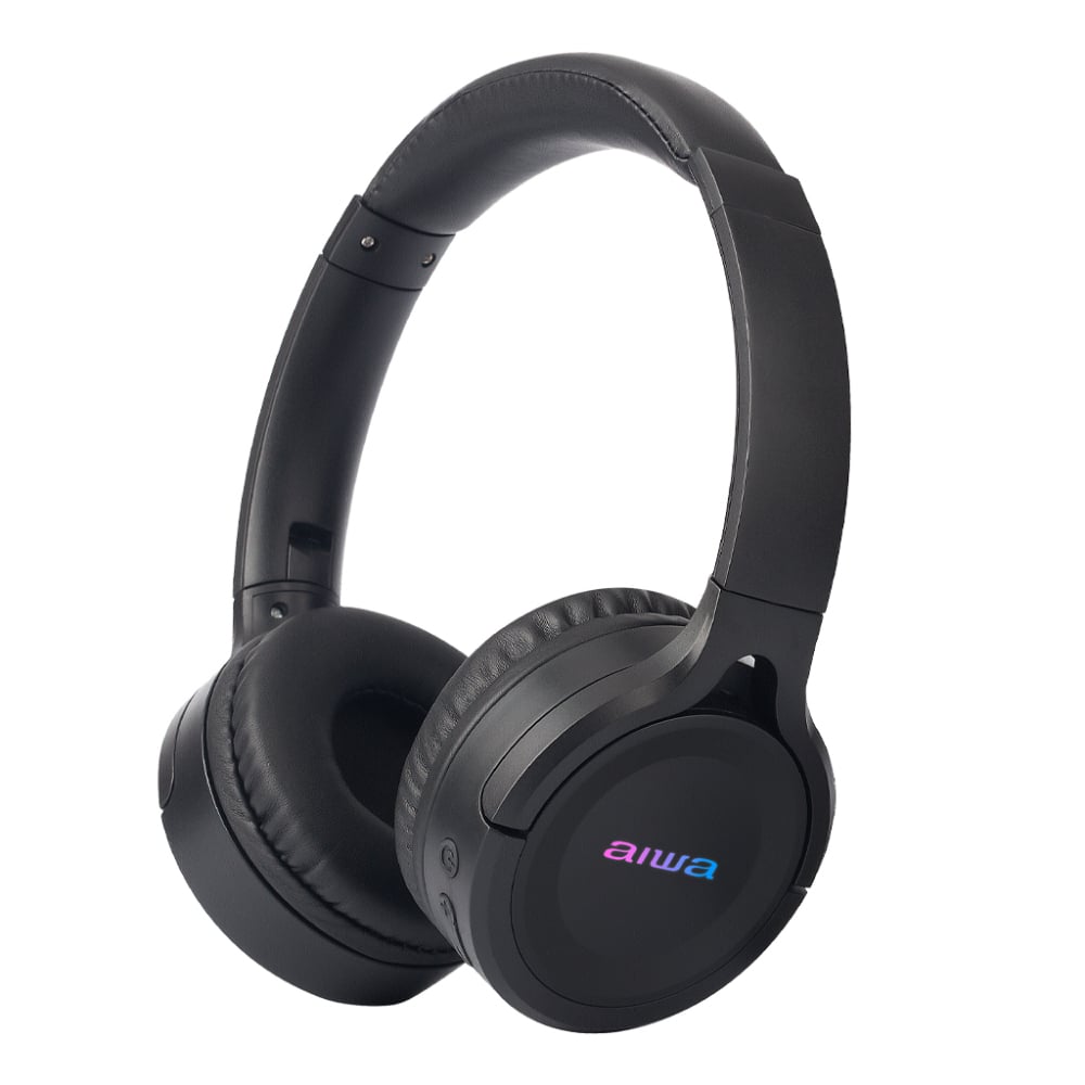 Auriculares Aiwa Bluetooth Plegable Negro