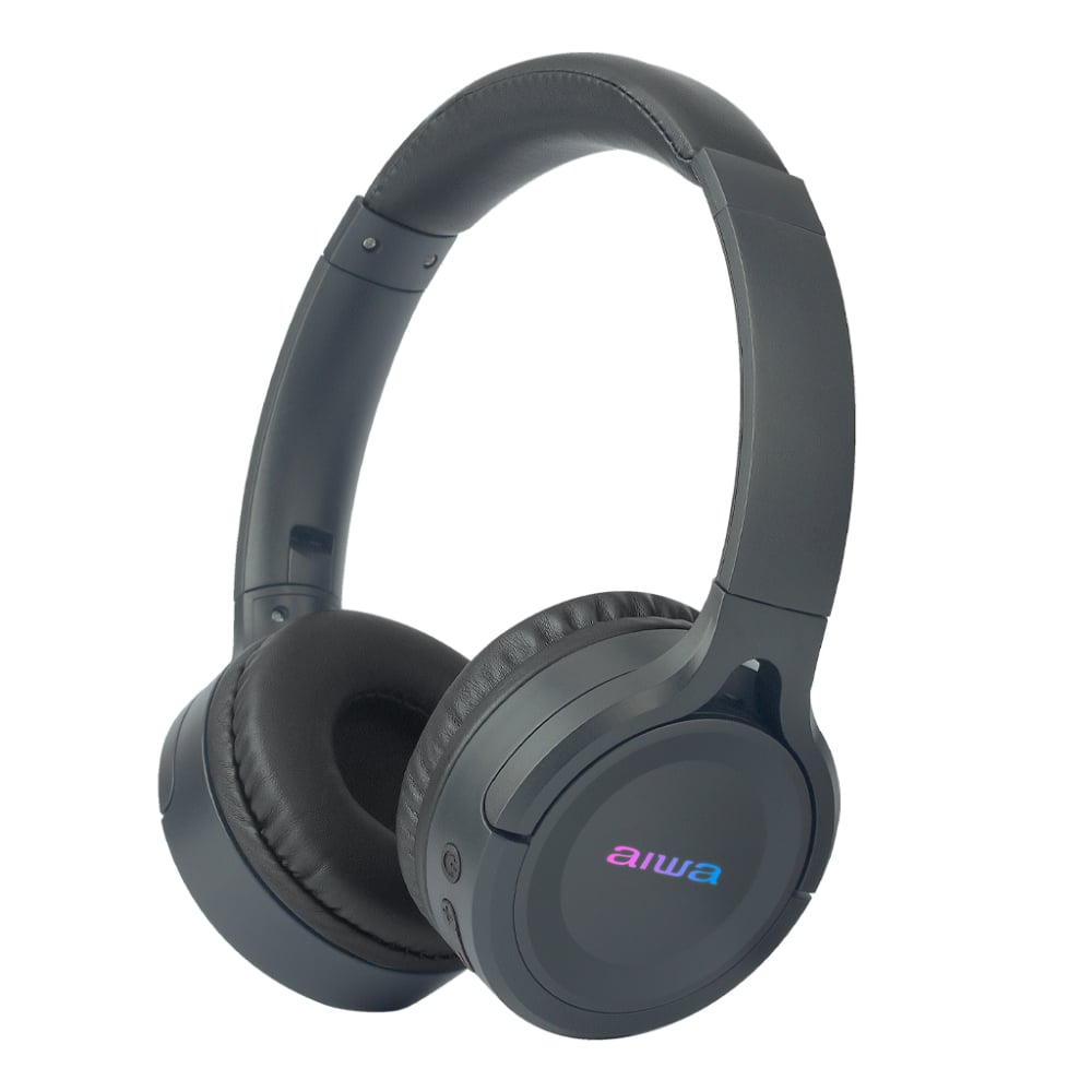 Auriculares Aiwa Bluetooth Micrófono Plegable