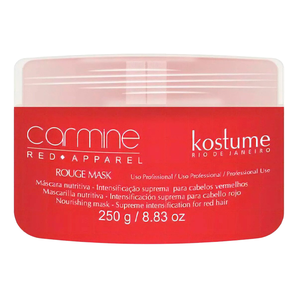 Mascarilla Capilar Kostume Carmine Red Apparel 250 Ml