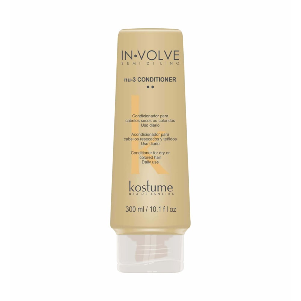 Acondicionador Kostume Involve Semi Di Lino 300 Ml