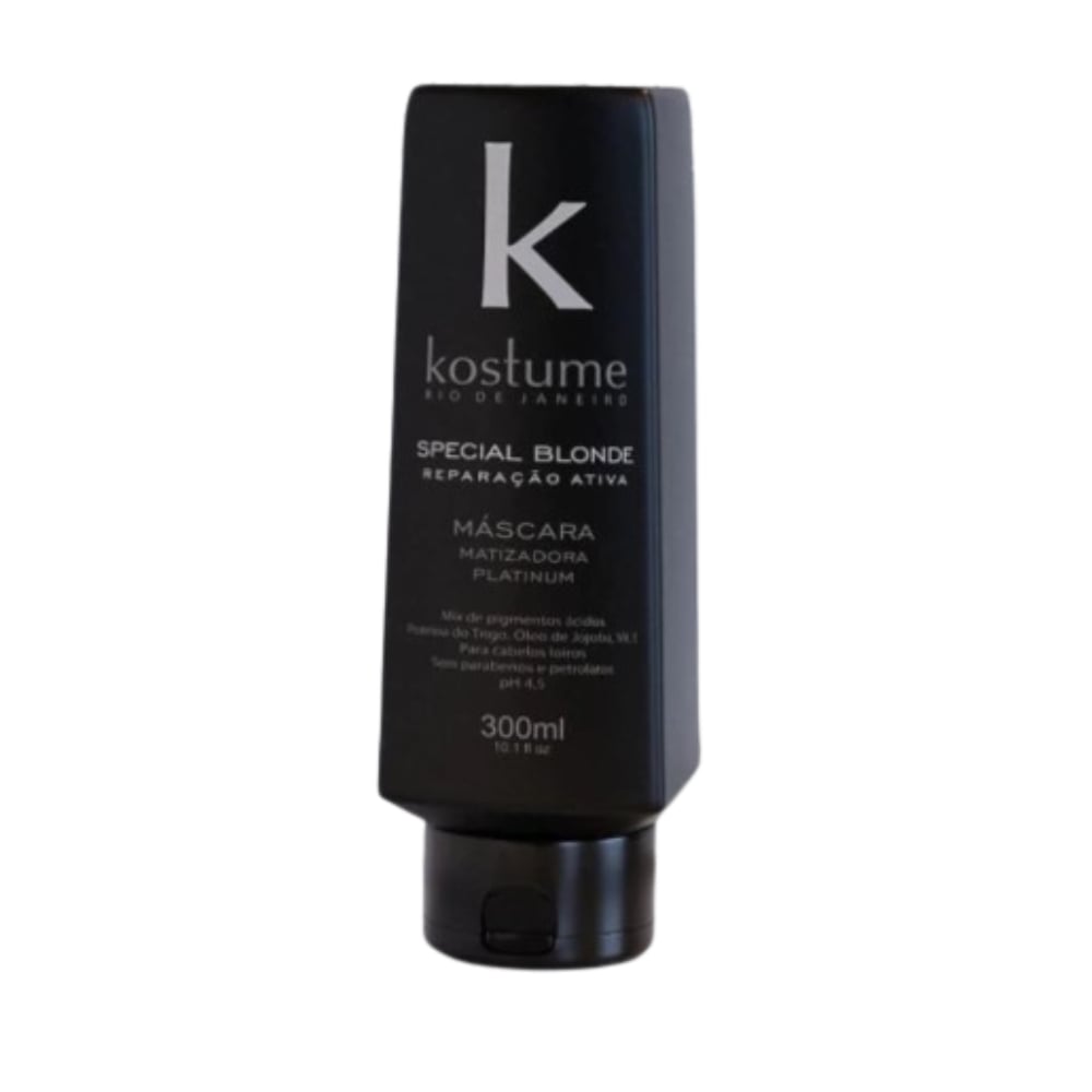 Mascarilla Capilar Kostume Special Blond Platinium 300 Ml