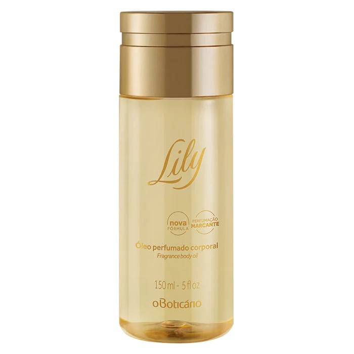 Body Splash O Boticário Essence Lily óleo 150 Ml