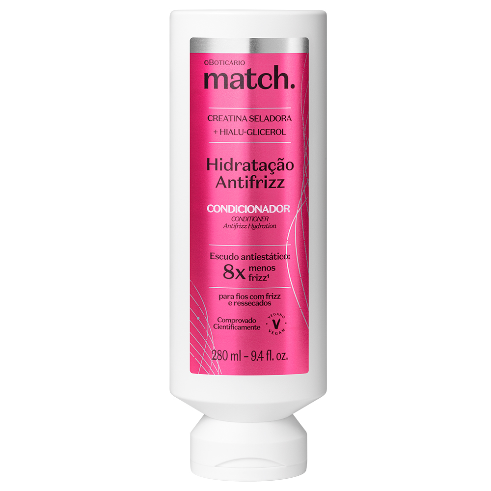 Acondicionador Match Hidratación Antifrizz 280 Ml