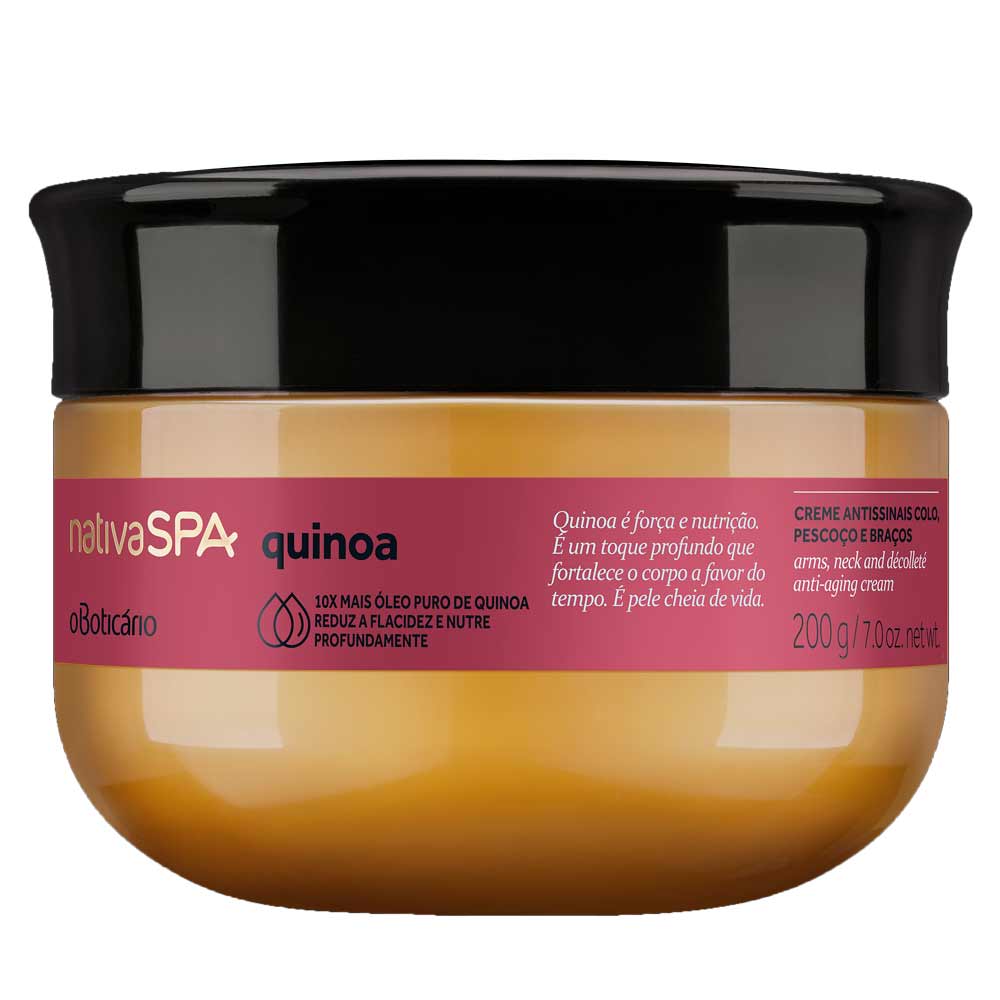 Crema Corporal O Boticário Nativa Spa Quinoa 200 G