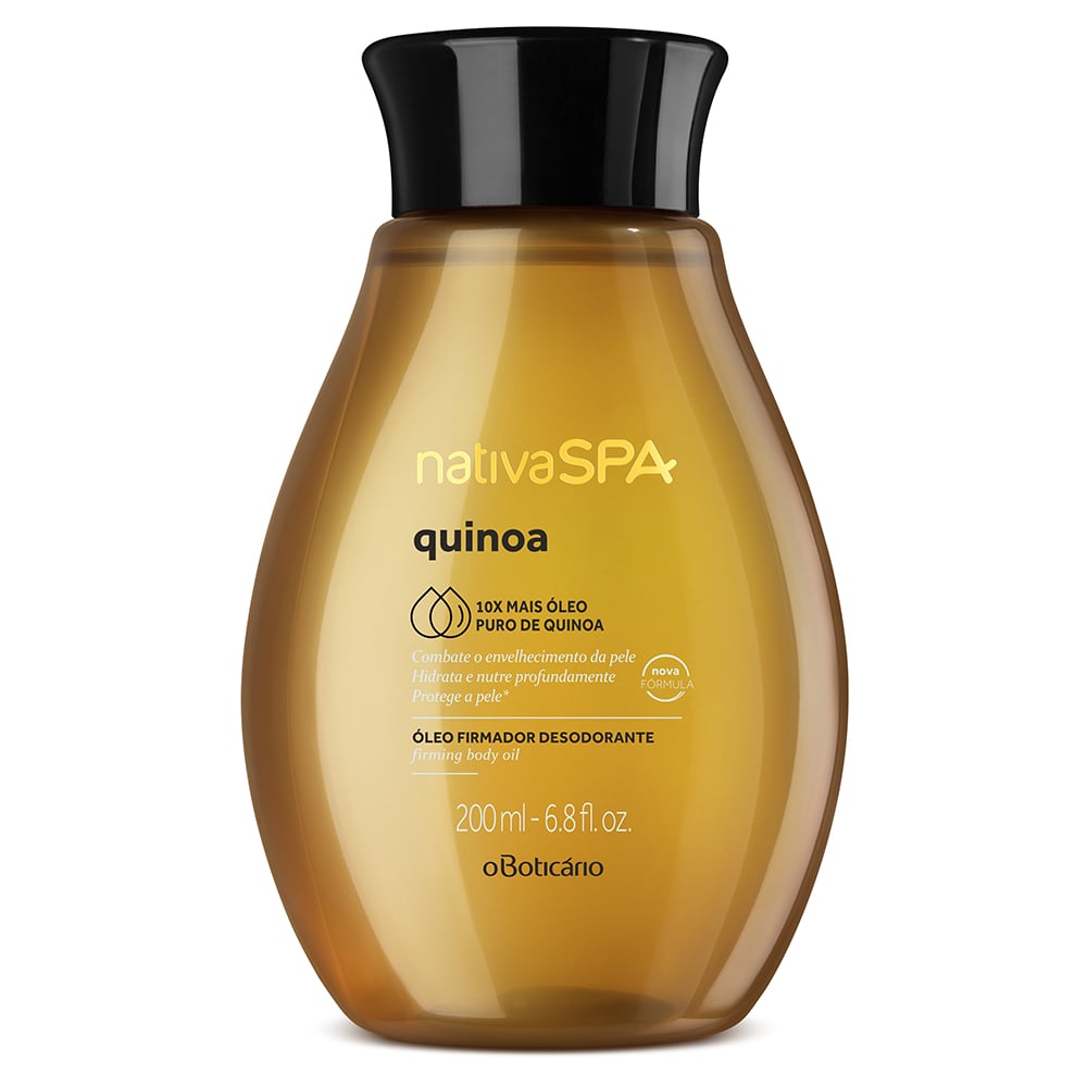 Aceite Hidratante Corporal O Boticário Nativa Spa Quinoa 200 Ml