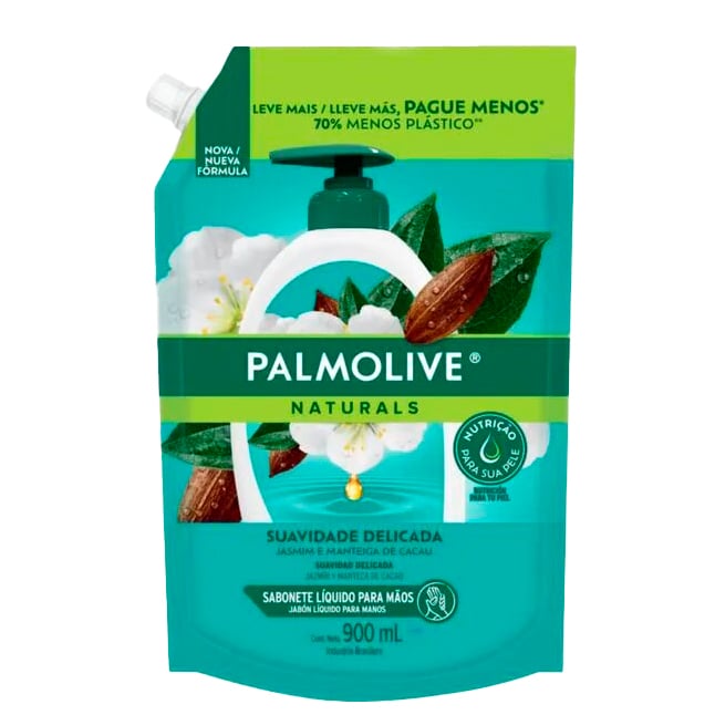 Jabón Líquido Palmolive Naturals Jazmín Y Cacao 900 Ml