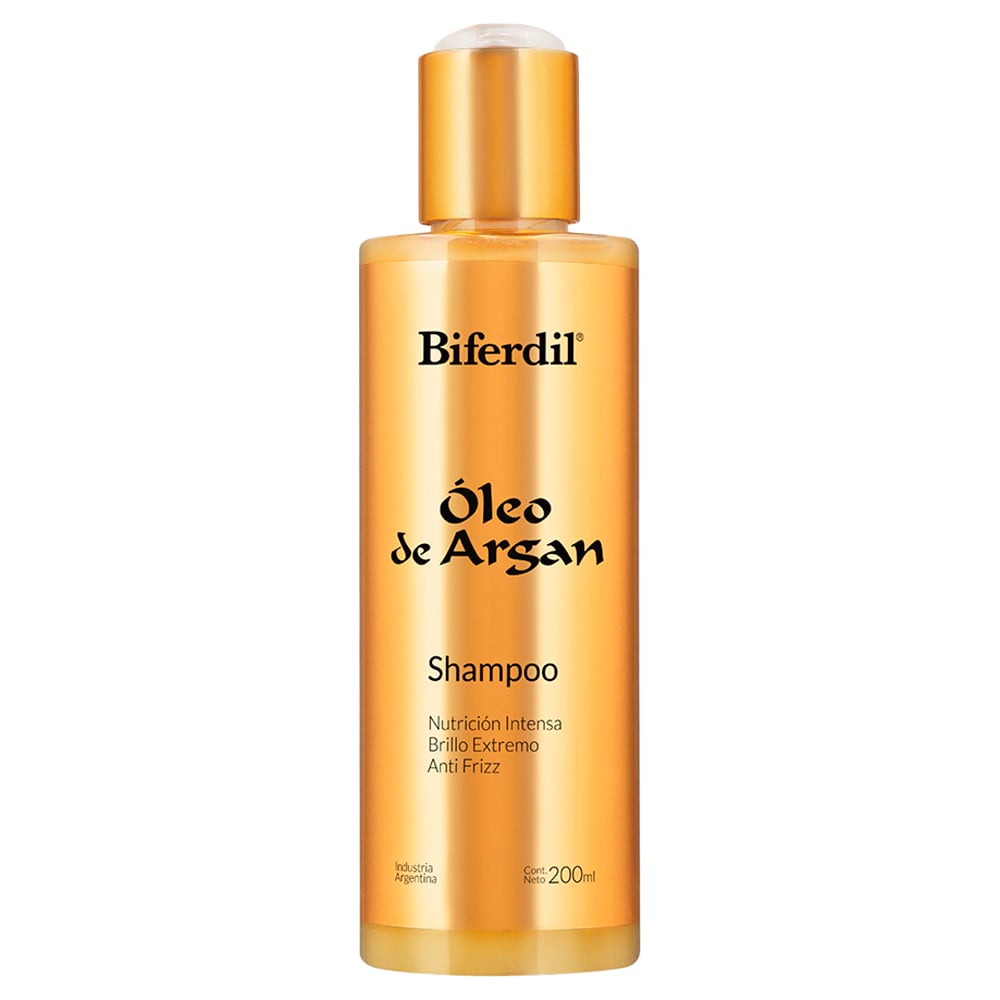 Shampoo Biferdil óleo De Argán 200 Ml