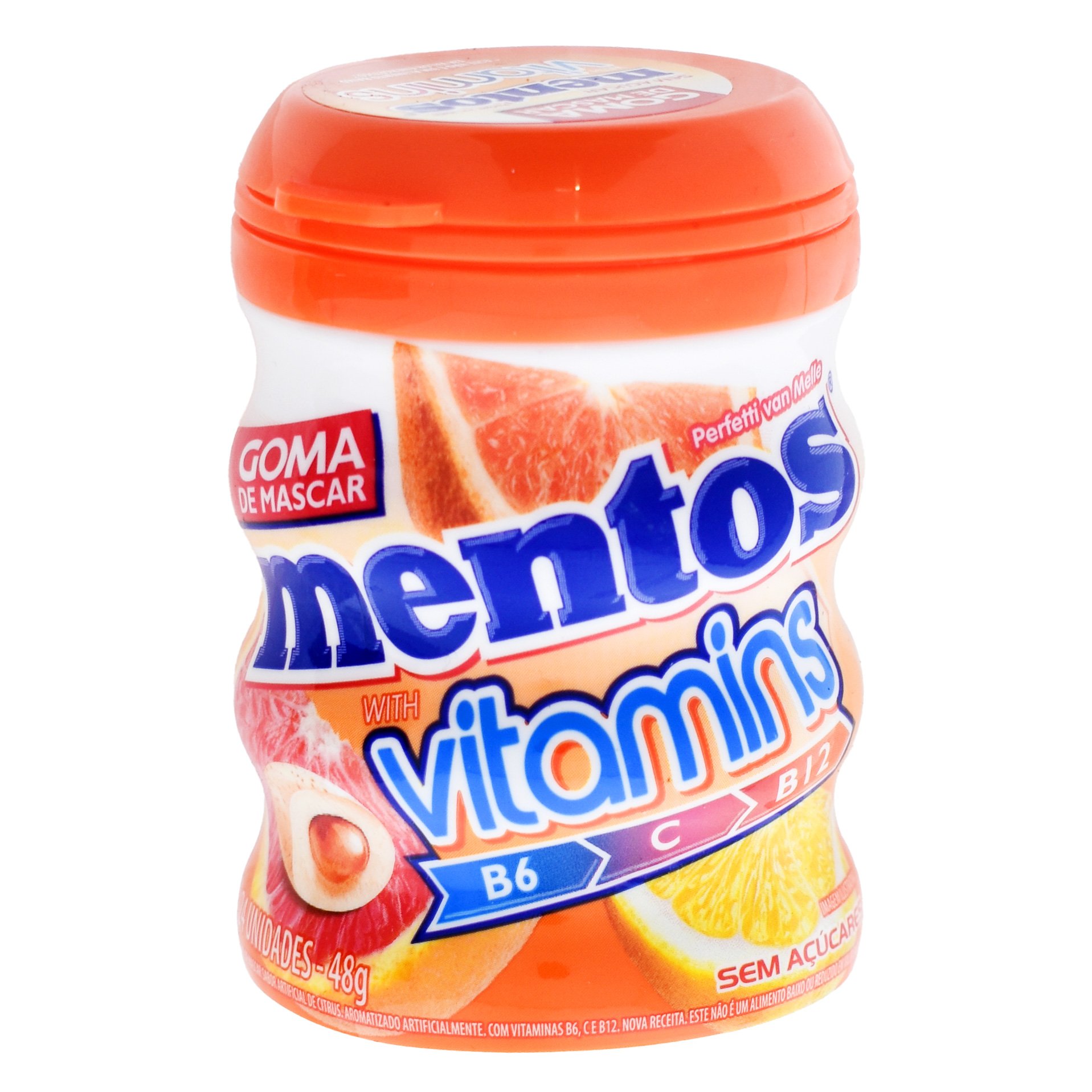 Chicle Mentos Gum Con Vitaminas 56 G