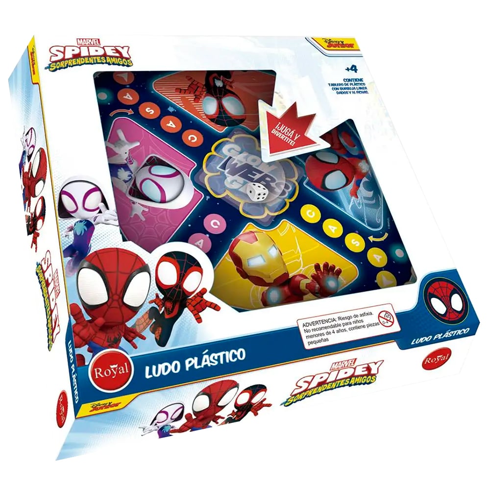 Ludo De Plástico Royal Spidey